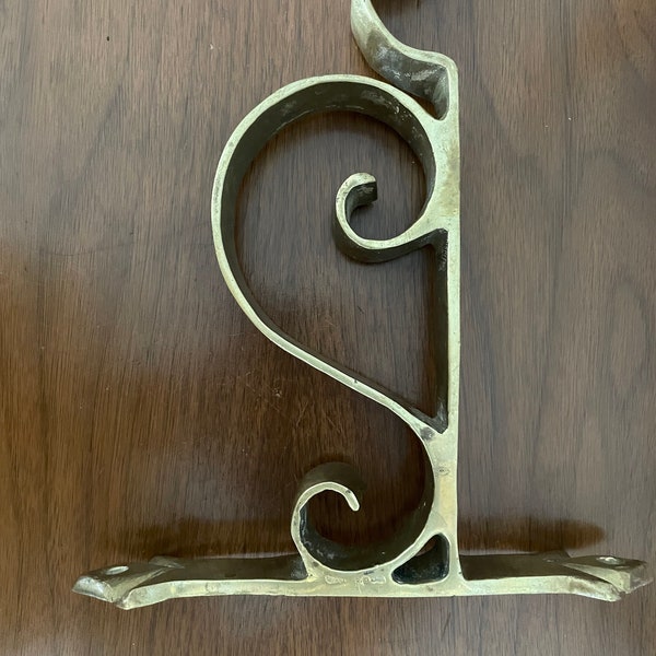 1920’s Antique Solid Brass Wall Hangers