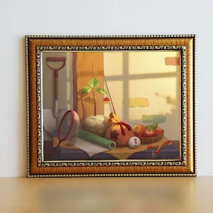 Animal Crossing Still Life Print Bild 1