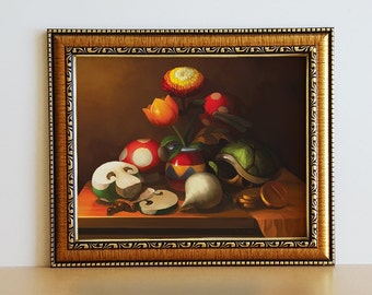 Mario Still Life Print