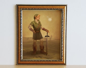 Link Portrait Print