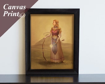 Canvas Zelda Print