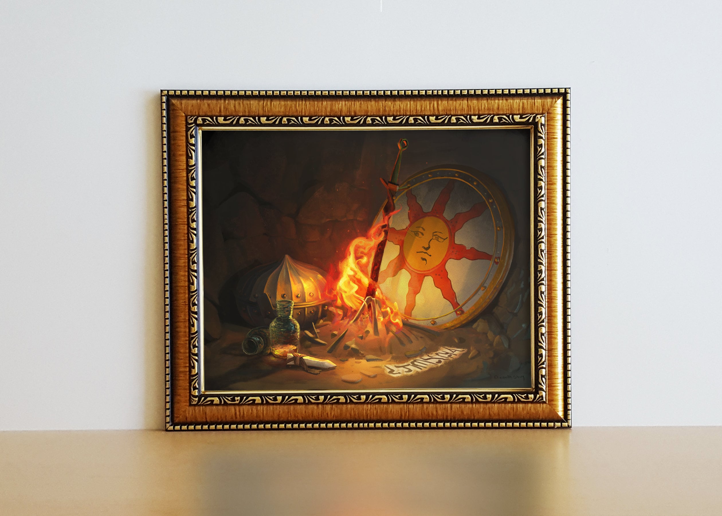 Dark Souls Still Life Print