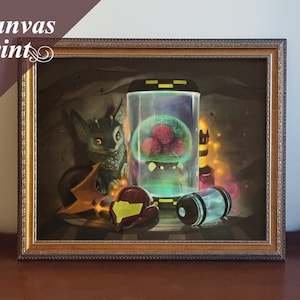 Canvas Metroid Still Life Print