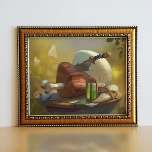 Monster Hunter Still Life Print