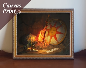 Canvas Dark Souls Still Life Print