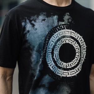 Calligraffiti street wear shirt made in collaboration with Lawson Buemio.
