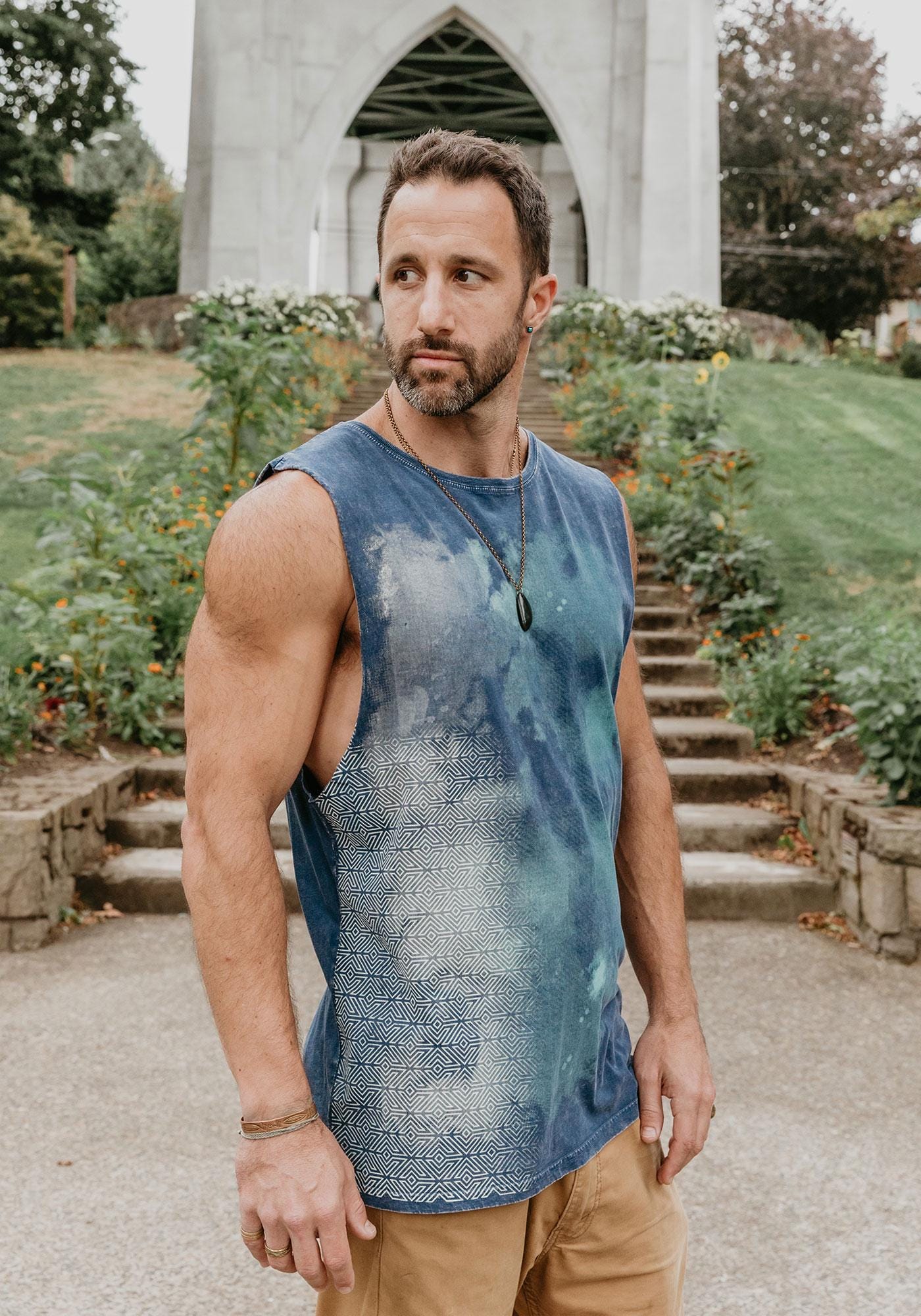 Geometric Color Wash Men's Sleeveless Shirt / Sacred Geometry Clothing / Festival Streetwear - Etsy Geometric Color Wash Men's Sleeveless Shirt / Sacred Geometry Clothing / Festival Streetwear - Etsy