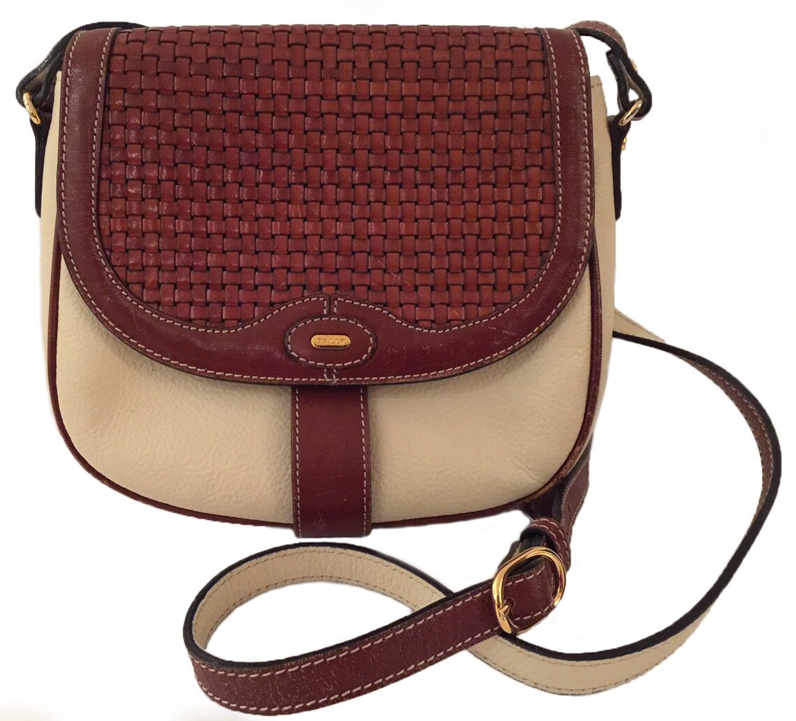 Vintage Bally Leather Handbag Vintage Bally Handbag Bally Etsy