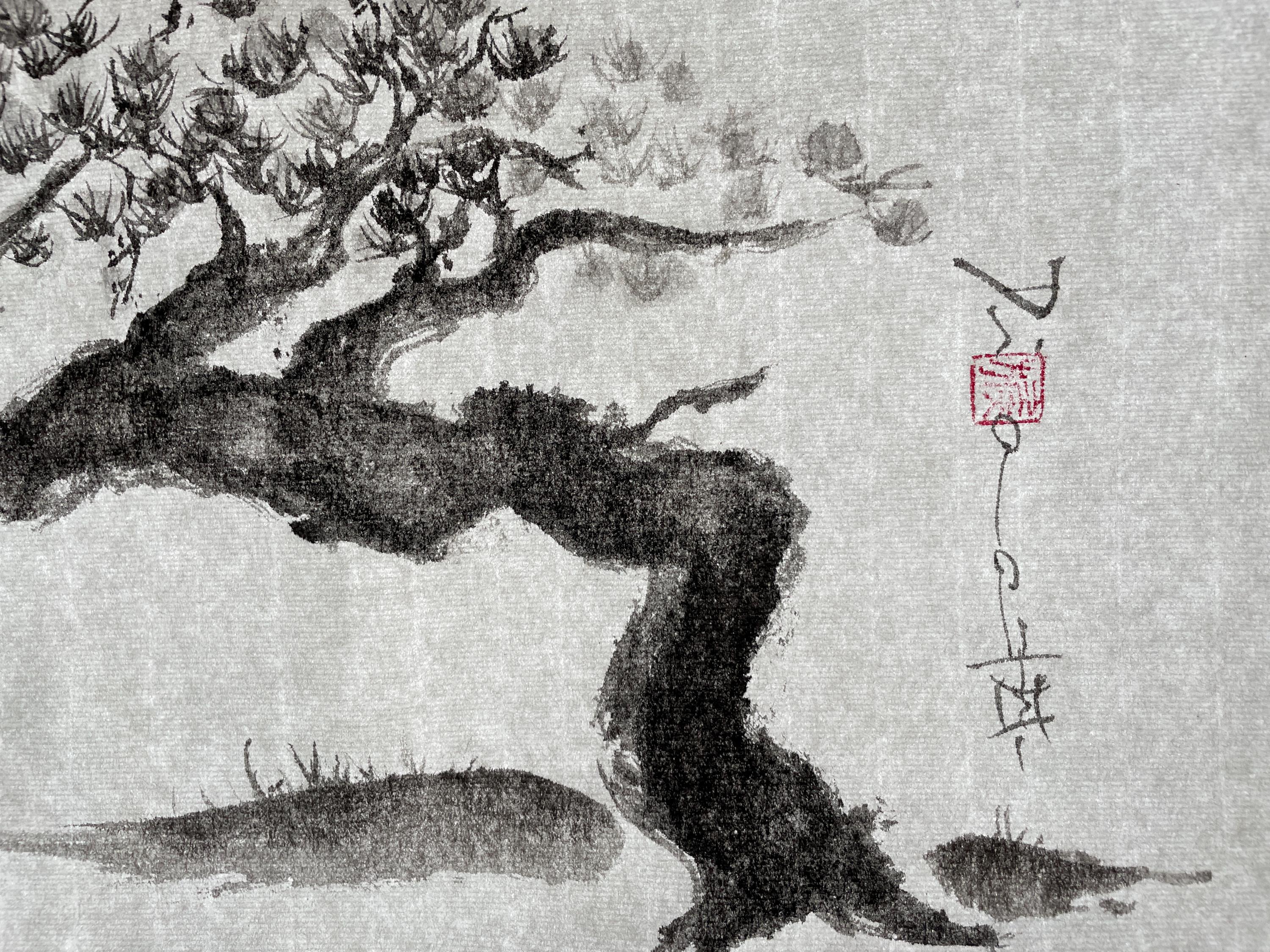 ORIGINAL Sumi E Painting - Etsy