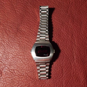 Pulsar p3 led watch - Etsy 日本