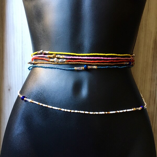 Queenmother’s  Collection Traditional Style Tie-On Waist/ Belly Bead