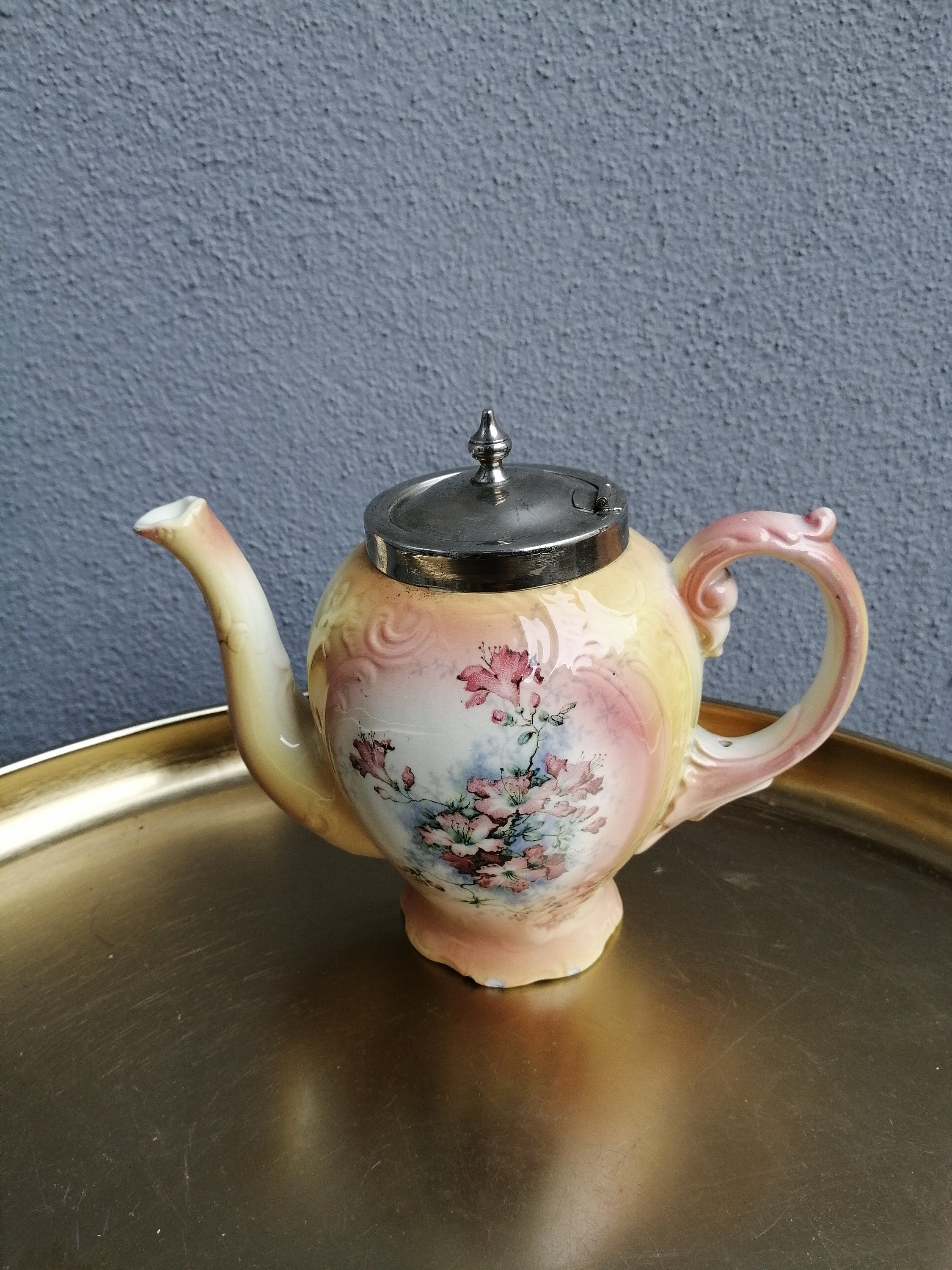 Vintage Teapot With Metal Lid Etsy Australia