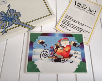 Vibo Card Porzellan-Bild, Postkarte "St. Nikolaus" von Villeroy & Boch