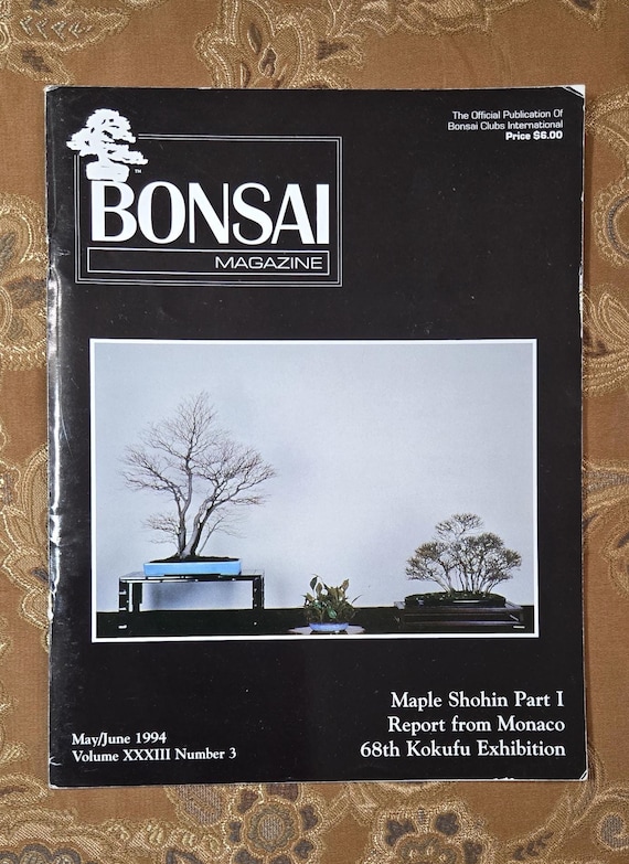 Bonsai Magazine - Vintage Magazine - 1994-3 - Etsy