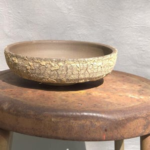 Discounted*** Handcrafted Bonsai Pot – Locally Sourced Wild Clay Slip