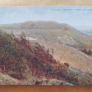Cäsar's Camp Folkestone C 45162 Celesque Serie Postkarte Postal unbenutzt