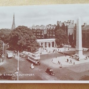 Lord Street Southport H 9205 Fototipo Valentine & Sons Postal Sin usar