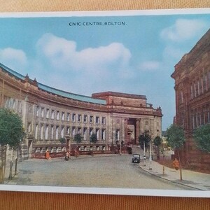 Centro Cívico Bolton B1906 Nueva postal de Dennis & Sons en color Sin usar