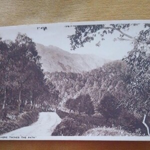 Carte postale Trossachs Where Twines the Path 30003