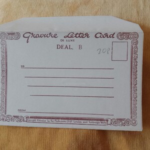 Oferta Tarjeta postal con huecograbado, 9 tarjetas postales sin usar