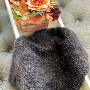 Diamond Cowl Knitting Pattern