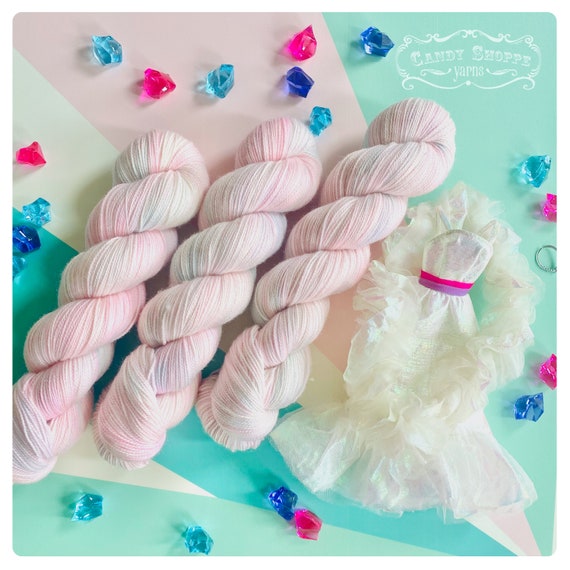 Crystal Barbie Yarn DYED TO ORDER