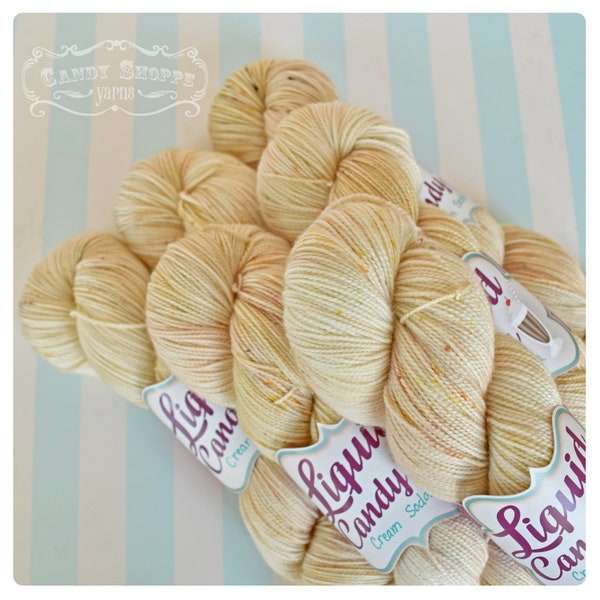 Cream Soda Sock Yarn