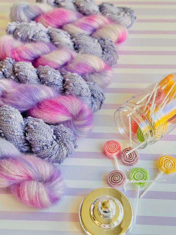 Taffy and Lavender Lollipop -sweater quantity