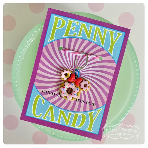 Minnie Donut Penny Candy Stitch Markers