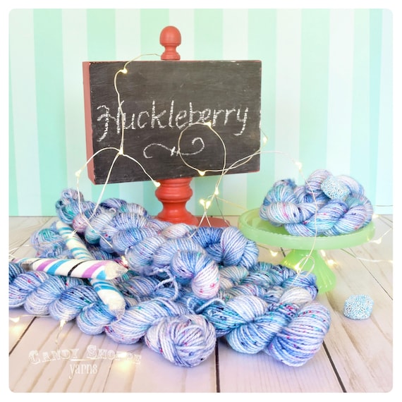 Huckleberry Gumball Mini Skein