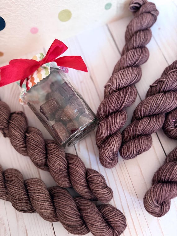 Root Beer Barrels - Candy Kisses DK 50 Gram Skein