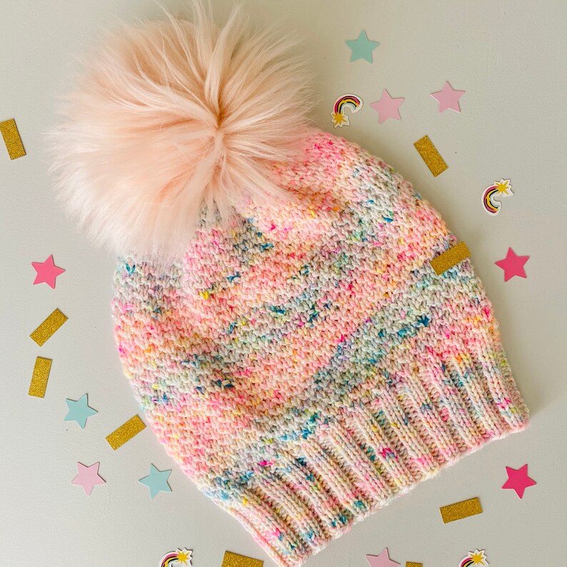Ice Cream Swirl Hat Knitting Pattern Etsy