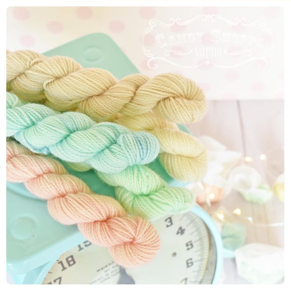 Saltwater Taffy Mini Skein Yarn Set