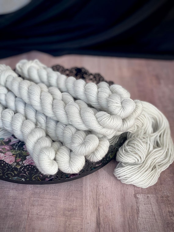 Gray Stuff Gumball Mini Skein for Haunted House MKAL