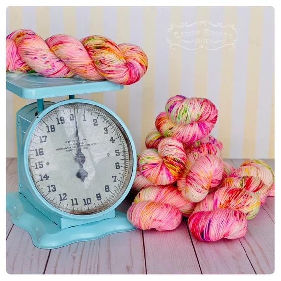 Snow Cone Yarn DYED TO ORDER