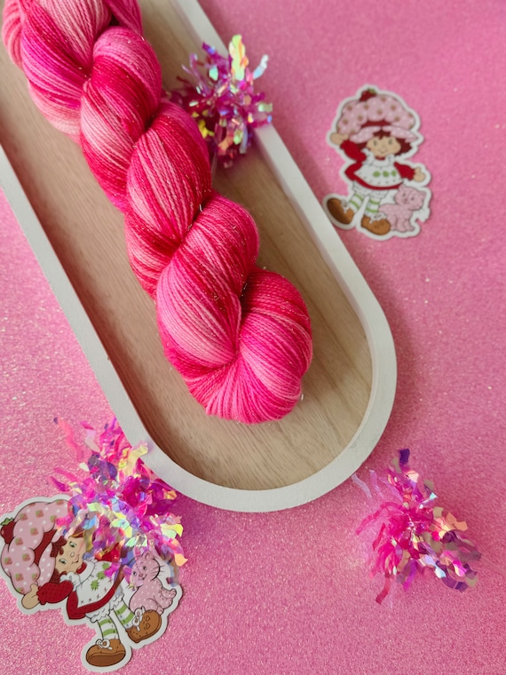 Strawberry Shortcake Sock Yarn