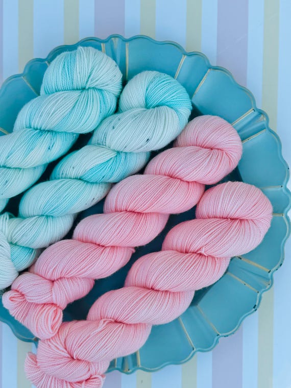 Magic Moves Barbie + Sugar and Spice 4 Skein Shawl Kit - Fingering weight yarn
