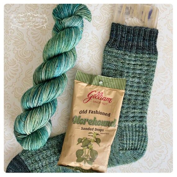 Old-Fashioned Horehound Sock Yarn