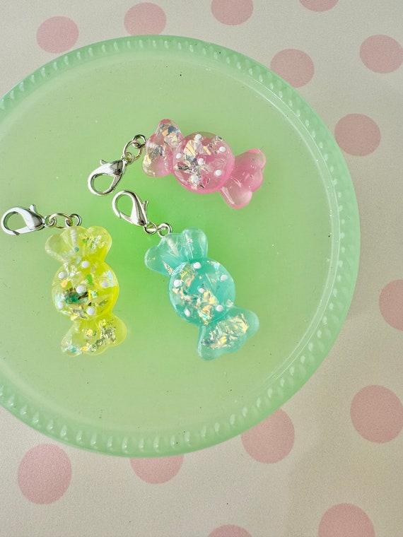 Wrapped Candies Sparkle Penny Candy Stitch Markers