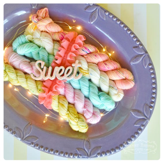 Sweet Tooth Mini Skein Yarn Set