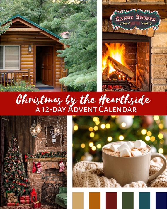 Christmas by the Hearthside — 12 Day Yarn Advent Calendar