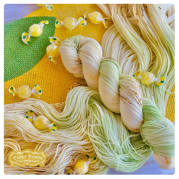 Lemon Chiffon Pie Yarn DYED TO ORDER