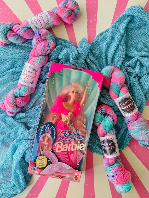 Fountain Mermaid Barbie Yarn