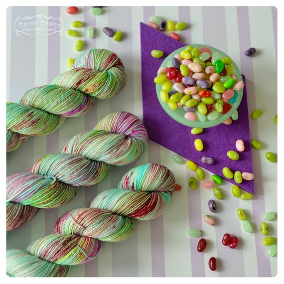 Jumping Jelly Beans Sock Yarn