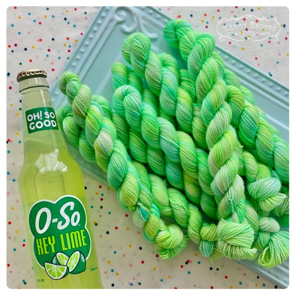 Key Lime Gumball Mini Skein