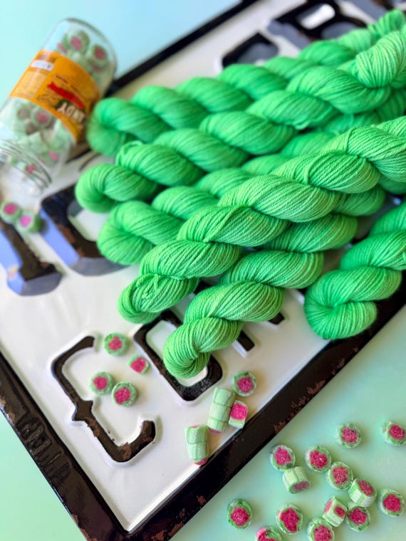 Honeydew - Candy Kisses DK 50 Gram Skein