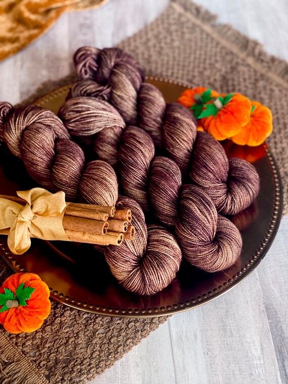 Cinnamon Spice Sock Yarn from the Cinnamon Spice and Everything Nice Collection
