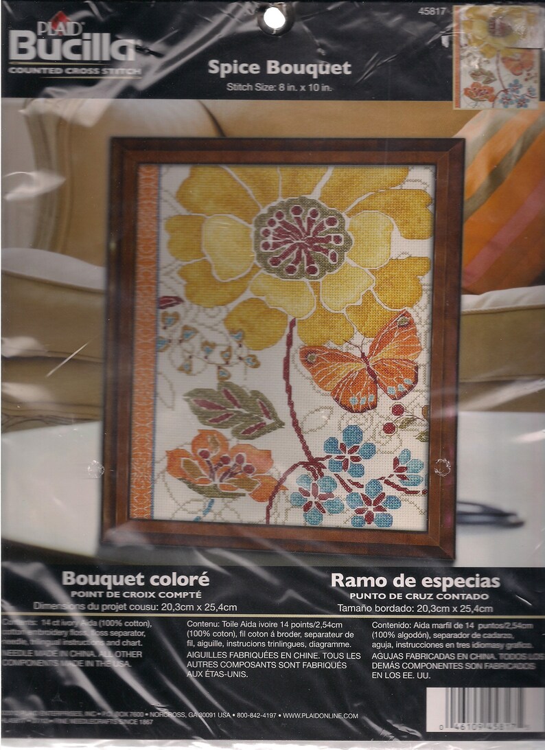 Bucilla Spice Bouquet kit 45817