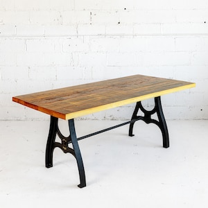 Reclaimed Wood Farmhouse Dining Table