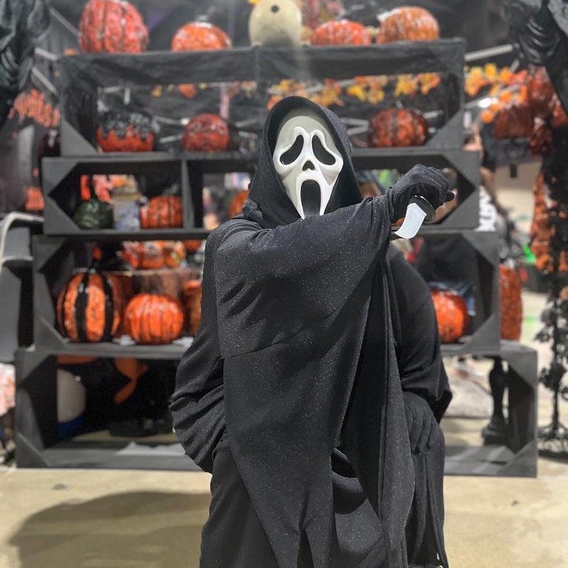 Ghostface Robe Mask Adult Ghostface Costume - Etsy